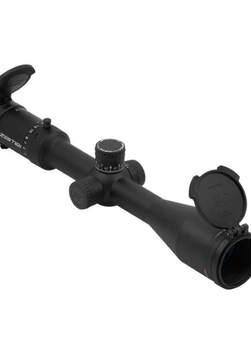 ZeroTech Trace Advanced Rifle Scope 4-24x50 30mm FFP Tremor3 MIL MRAD Non-Illum Black