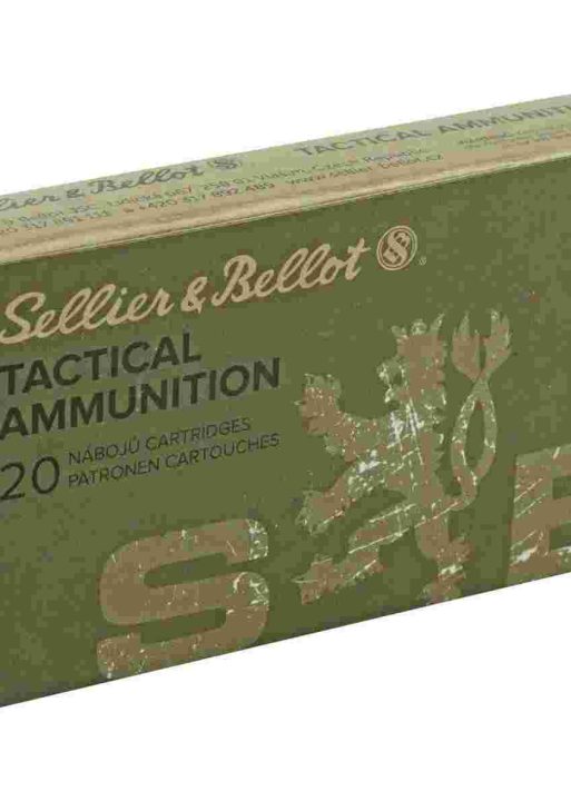 Sellier & Bellot Rifle Ammunition 7.62x39mm 123 gr FMJ 2420 fps - 20/box