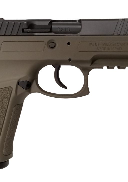 IWI Jericho 941 Full Size Enhanced Pistol - OD Green | 9mm | 4.4" Barrel