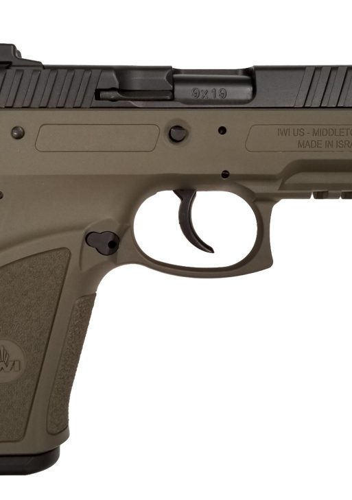 IWI Jericho 941 Mid Size Enhanced Pistol - OD Green |9mm | 3.8 Barrel