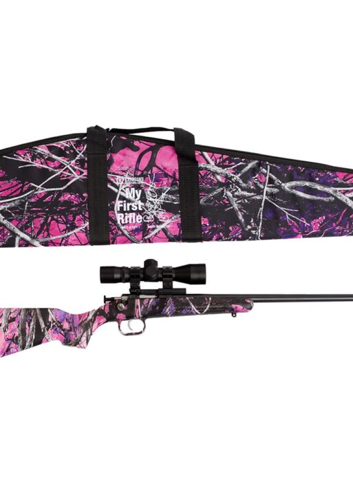 KEYSTONE SPORTING ARMS CRICKETT 22LR BL/MG SCOPE PKG