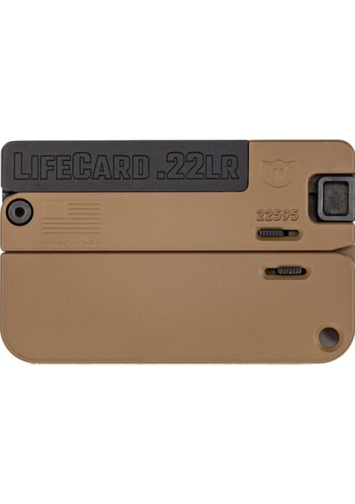 TRAILBLAZER FIREARMS LIFECARD 22LR BLACK/BROWN