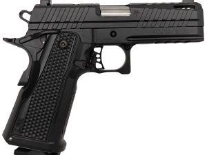 LFA Apollo 11 Compact Pistol - 9mm | Black |Aluminum Grip | 4.1" Ported | 1x17rd Mag