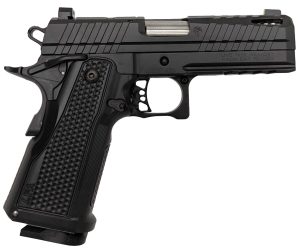 LFA Apollo 11 Compact Pistol - 9mm | Black |Aluminum Grip | 4.1" Ported | 1x17rd Mag