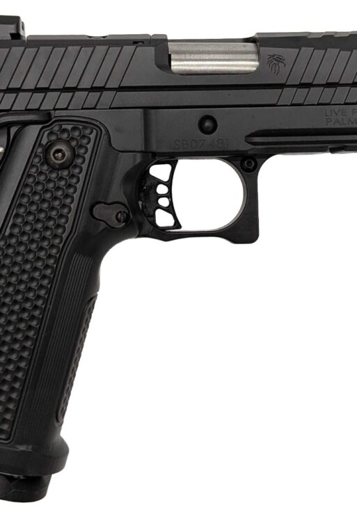 LFA Apollo 11 Compact Pistol - 9mm | Black |Aluminum Grip | 4.1" Ported | 1x17rd Mag