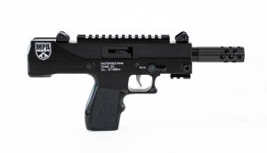 Masterpiece Arms Pistol - Black | 5.7x28mm | 5" Threaded Barrel | 20rd | W/ Muzzle Break