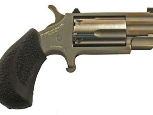 NORTH AMERICAN ARMS PUG 22MAG REV 1" SS WHITE DOT