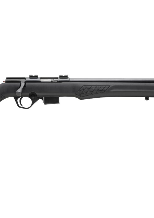 Rossi Bolt Action Rimfire Rifle - Black | .22 WMR | 21" Barrel | 5rd | Polymer Stock