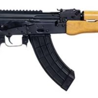 Century Arms Romanian CGR AK-47 Rifle - Black | 7.62x39 | 16.5" Barrel | Slant Break | Wood Stock & Handguard | Picatinny Optics Rail