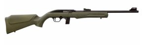 Rossi Semi-Auto Rimfire Rifle - OD Green | .22 LR | 18" Barrel | 10 rd | Polymer Stock