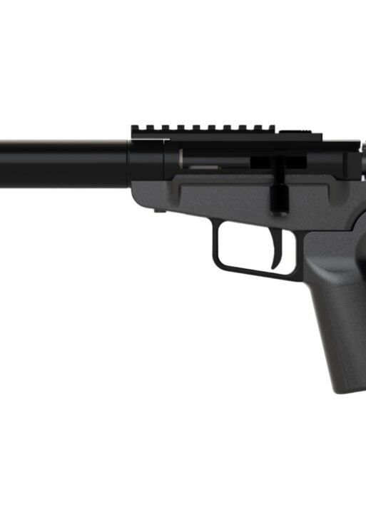 Dark Mountain Arms STOWAWAY Single-Shot Pistol - Black | 5.7x28 | 5" Threaded Barrel | Optic Ready