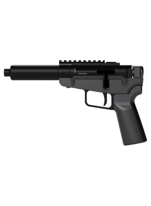 Dark Mountain Arms STOWAWAY Single-Shot Pistol - Black | 9mm | 5" Threaded Barrel | Optic Ready
