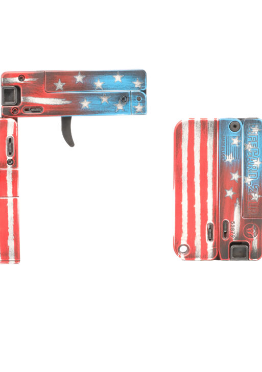 TRAILBLAZER FIREARMS LIFECARD 22LR USA FLAG