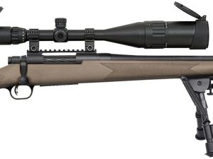 Mossberg 28019 Patriot Night Train 6.5 Creedmoor 5+1 24" Matte Blued Flat Dark Earth Right Hand 6-24x50mm Scope