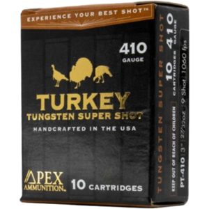 Apex Waterfowl TSS Shotgun Ammo 410 3 in. 27/32 oz. #9 10 rd.