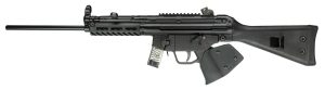 PTR 408 9R *CA Compliant 9mm Luger 10+1 (2) 16" Heat Treated Carbine Barrel, Mil-Spec Anodized Aluminum M-Lok Handguard, Fixed Polymer Stock w/Sling Attachment