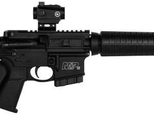 Smith & Wesson 12938 M&P15 Sport II OR *CA Compliant 5.56x45mm NATO 16" 10+1 Black Fixed Black Synthetic Stock Black California Paddle Grip Right Hand Crimson Trace Red Dot