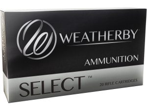 Weatherby Select Rifle Ammo 340 WBY 225 gr. Hornady Interlock 20 rd.