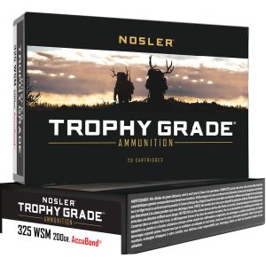 Nosler Trophy Grade Rifle Ammunition 300 RUM 200 gr. AB SP 20 rd.