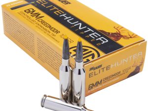 Sig Sauer Elite Tipped Hunting Rifle Ammo 6mm Creedmoor 100 gr. CET 20 rd.