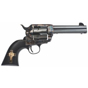 Cimarron Holy Smoker Revolver 45 Long Colt 4.75in. Case Hardened  6 Shot