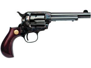 Cimarron Lightning Revolver with Dual Cylinder 38 Spl. 4.75 in. Case Hardened Walnut Grip 6 Shot
