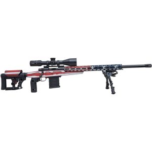 Howa M1500 Mini APC Rifle 6mm ARC 20 in. Heavy Barrel Flag Package w/Scope