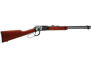 Rossi Rio Bravo Rifle 22 LR 18" Black w/US Flag & Eagle Engraved 15rd.