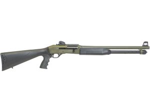 Century Arms Centurian A4 Shotgun 12 Ga 18.5 in OD Green Ghost Ring Sight 3 in 5 rd