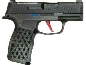 Sig Sauer P365X Pistol 9mm 3.1 in. Silver/Red/Blue Star 12 rd.