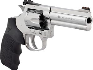 Colt King Cobra Target Revolver 357 Mag 4.25 in. Stainless w/ADJ Sights 6 rd.