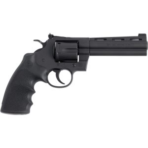 Colt Python Revolver 357 Mag 5 in. Matte Blue Hogue Grip 6rd.