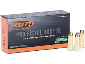 HSM Pro Pistol Hunter Ammunition 44 Mag. Sierra Soft Point 300 gr. 50 rd.