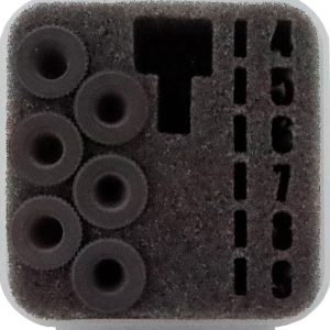 Specialty Iron I Rifle Peep Aperture Kit Contains all 6 Apertures