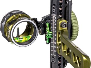 Axcel Driver Plus Slider Sight w/AVX-31 Scope  Tactical BH Bridge-Lock .019 Green Fiber 1 Pin RH