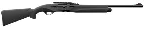 Retay USA GORSLBLK24 Gordion  Slug 12 Gauge 3" 4+1 24" Black Vent Rib Barrel, Stainless Aluminum Receiver, Fixed w/Pistol Grip Black Synthetic Stock
