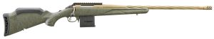 Ruger 46936 American Predator Gen II Full Size 350 Legend 5+1 22" Burnt Bronze Cerakote Threaded Barrel, Picatinny Rail Steel Receiver, Green Splatter Adjustable Synthetic Stock