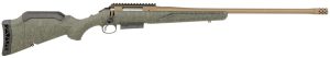 Ruger 46937 American Predator Gen II Full Size 400 Legend 5+1 22" Burnt Bronze Cerakote Threaded Barrel, Picatinny Rail Steel Receiver, Green Splatter Adjustable Synthetic Stock