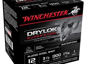 Winchester Drylok Magnum Plated Load 12 ga. 3.5 in. 1 9/16 oz. 1 Shot 25 rd.