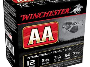 Winchester AA USA Shooting Load 12 ga. 2.75 in. 24 gm. 7.5 Shot 25 rd.