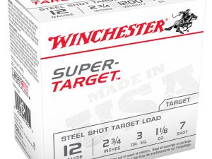 Winchester USA Super Target Steel Load 12 ga. 2.75 in. 1 1/8 oz. 7 Shot 25 rd.