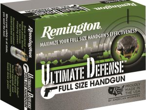 Remington Ultimate Defense Full Size Handgun Ammo 380 ACP 102 gr. BJHP 20 rd.