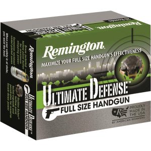 Remington Ultimate Defense Full Size Handgun Ammo 380 ACP 102 gr. BJHP 20 rd.