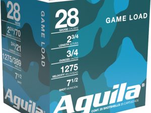 Aguila High Velocity Shotgun Game Load 28 ga. 2.75 in. 3/4 oz. 7.5 Shot 25 rd.