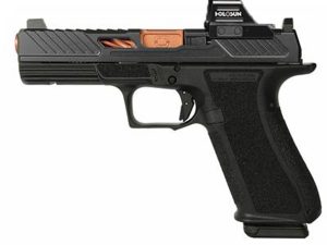 Shadow Systems DR920 Elite Slide Holosun Pistol 9mm 4.5 in. Black Frame Unthreaded Bronze 17 rd.