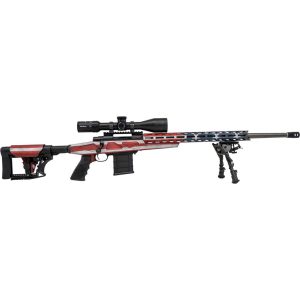 Howa M1500 APC Carbon Flag Rifle 6.5 Creedmoor 24 in. US Flag