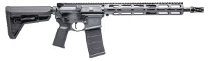 Vktr Industries V31100916622 VK-1PW  5.56 13.70" Sniper Gray Cerakote Low Profile M-LOK Handguard Magpul SL Black Magpul K2 Grip