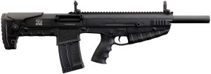 Charles Daly 930409 N4S Bullpup 12 Gauge Semi-Auto 3" 5+1 18.50" Matte Black Steel Barrel, Matte Black Aluminum Receiver w/Picatinny Rail, Adj Comb Synthetic Stock, Black Grip