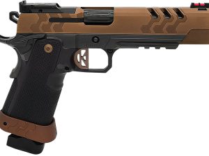 Kimber Mfg.,inc 3500053 2K11 Target (OR)  9mm 20+1 5" High Polished w/ Coyote PVD, Brush Polish Flats w/ DLC Coating Stainless Steel Slide Aluminum Grip