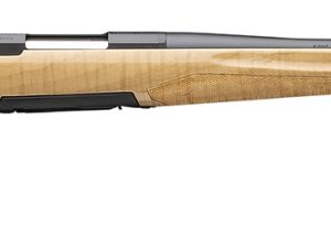 Browning 036044218 X-Bolt 2  Full Size 308 Win 4+1 22" Matte Blued Sporter Barrel, Drilled & Tapped/X-Lock Mount Steel Receiver, Satin AA Maple Fixed Wood Stock
